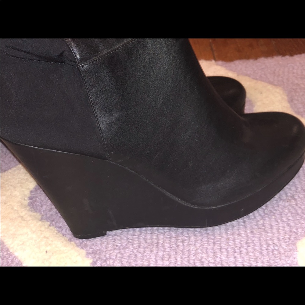 Knee High Wedge Boots